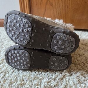 Ralph Lauren Kids' Tan Slippers with Non-Slip Soles